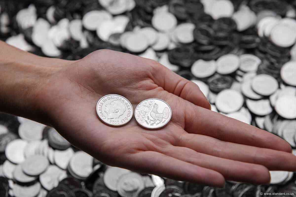 Millions of 10p coins bearing King’s portrait entering circulation