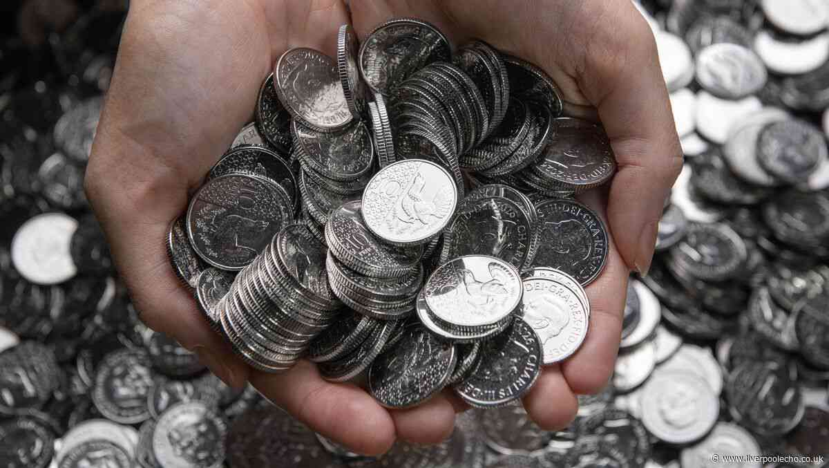 Historic first King Charles III 10p coins enter circulation