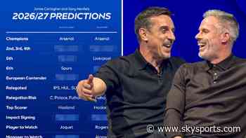 Champions? Relegated? One to watch? Carra and Neville's season predictions!