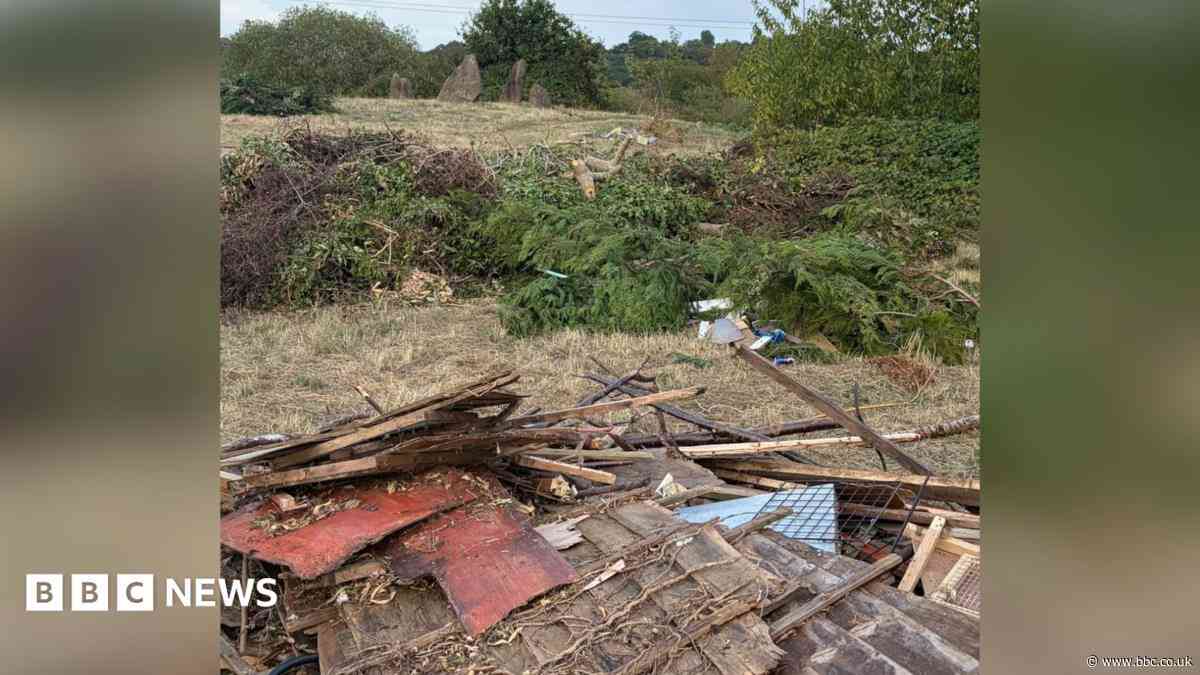 Travellers' camp mess causes football club disruption