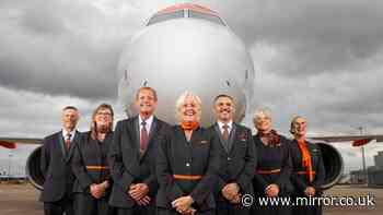 EasyJet starts drive to recruit new wave of over 50s cabin crew