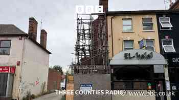Scaffolding has been in the way for eight years