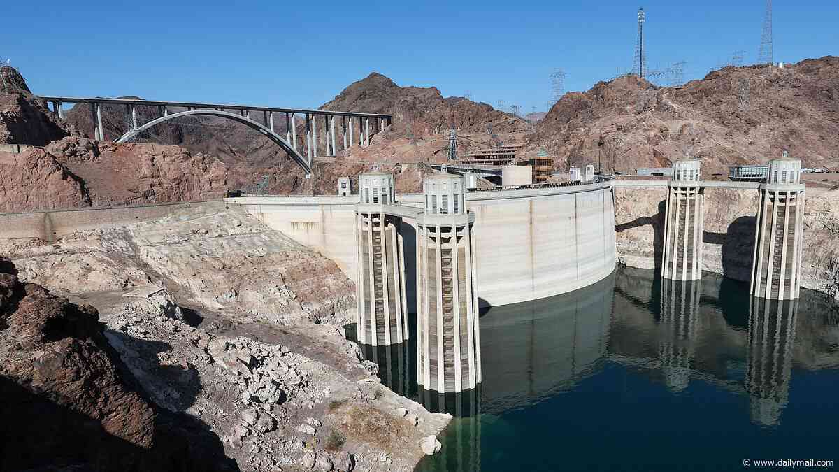 Hoover Dam's horror threat to 40 million Americans: As 'tipping point' is reached... expert warns residents in THREE states to brace