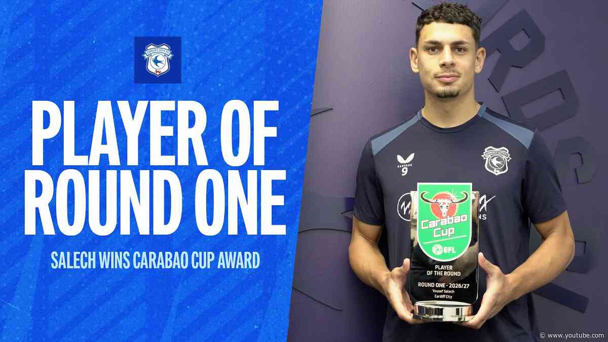YOUSEF SALECH NAMED CARABAO CUP PLAYER OF ROUND ONE