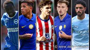 TRANSFER CONFIDENTIAL: Everything YOUR club is doing with one week to go - including latest on Arsenal's Julian Alvarez hunt, the three potential Enzo Fernandez replacements on Chelsea's radar and Leeds eye four more signings