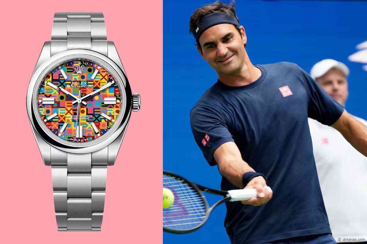 Roger Federer Wore The Loudest Rolex In The Catalogue To His US Open Homecoming
