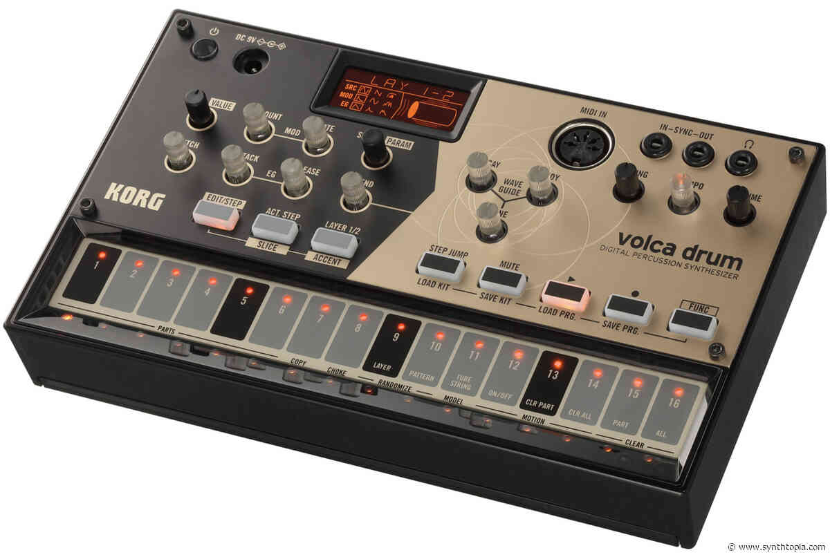 Free Alt Firmware For The Korg Volca Drum Adds Trig Conditions & More