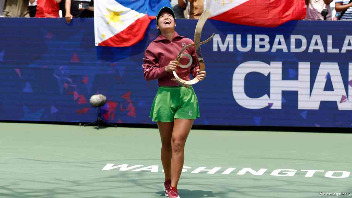 Alex Eala returns to US Open a different version of herself