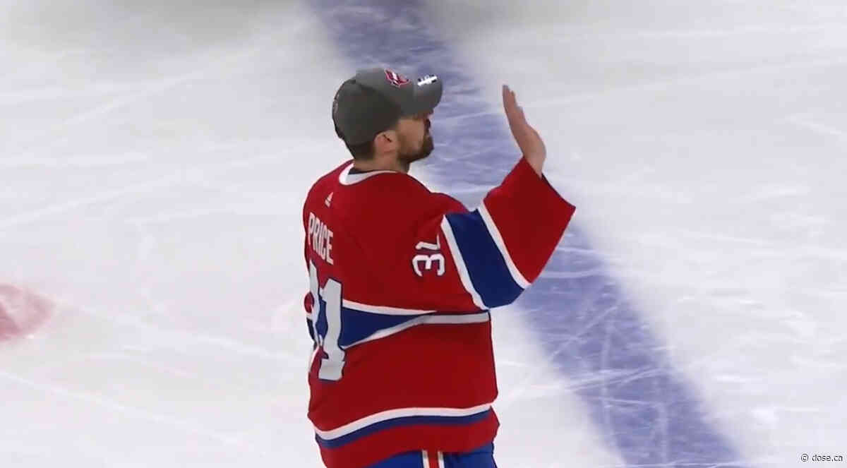 Carey Price: “No discussion” of retiring his jersey, says Geoff Molson