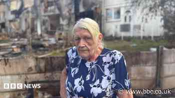 Community rallies after homes gutted by huge fire