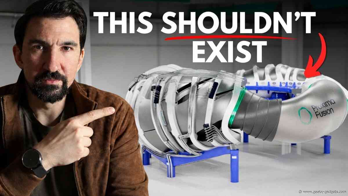 Proxima Fusion Plans the Alpha Stellarator for the Early 2030S