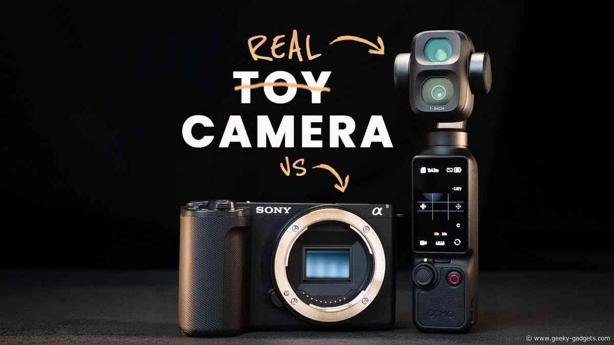 Sony ZV-E10 Mark II Beats DJI Osmo Pocket 4P in Low Light