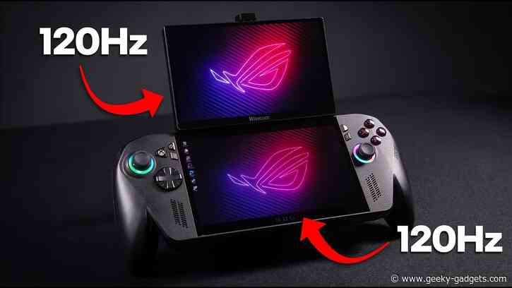ROG Ally X Mod Uses a 1080P 120Hz Screen for Nintendo DS