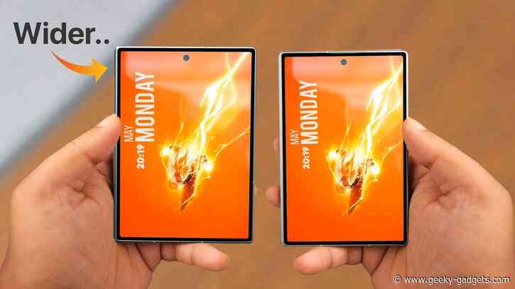 Strategy Shift: Samsung Goes All in on Foldable Devices