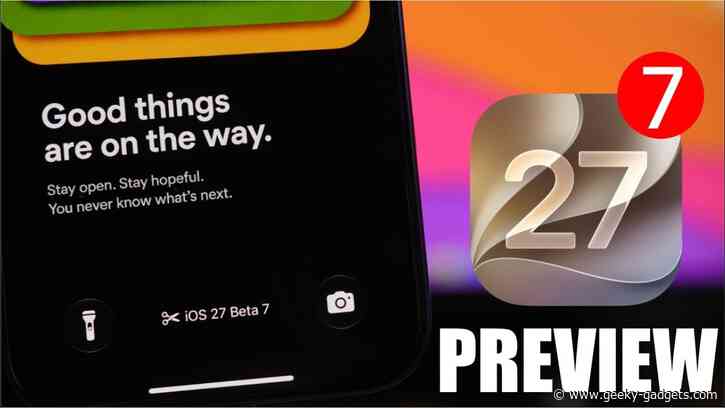 Apple’s Next iOS 27 Beta is Almost Here : with Unexpected Changes