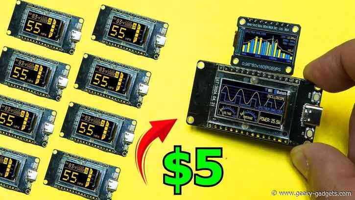 $5 ESP32 S3 Board Packs a 240 MHz Dual-Core Chip