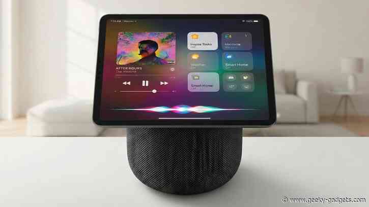 The Apple HomePad Might Basically Be a Giant Apple Watch