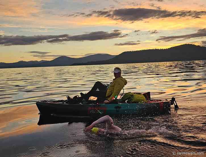 Corey Murphey Breaks Two Marathon Swimming Records En Route to Completing Double Crossing of Lake Tahoe