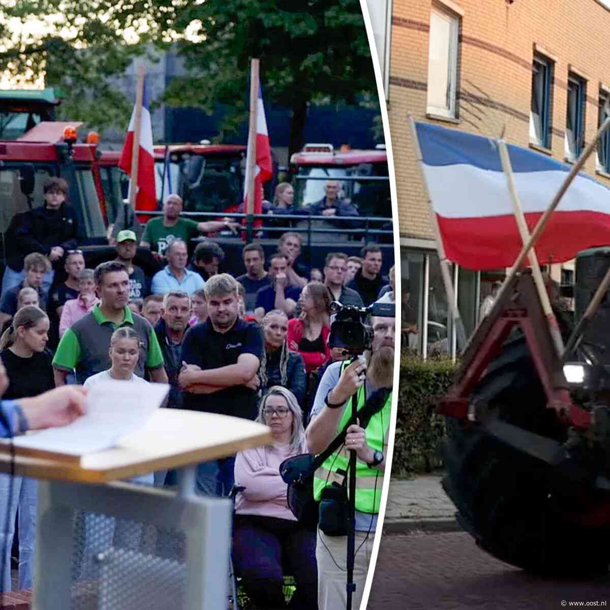 Boeren krijgen toezegging na protest: Twenterand schrijft brief aan Den Haag