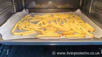 Frozen oven chips will be tastier when coated in a simple mix before cooking