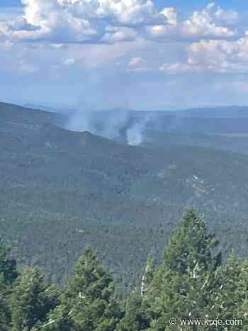 Crews battle two fires in the Manzano Mountains