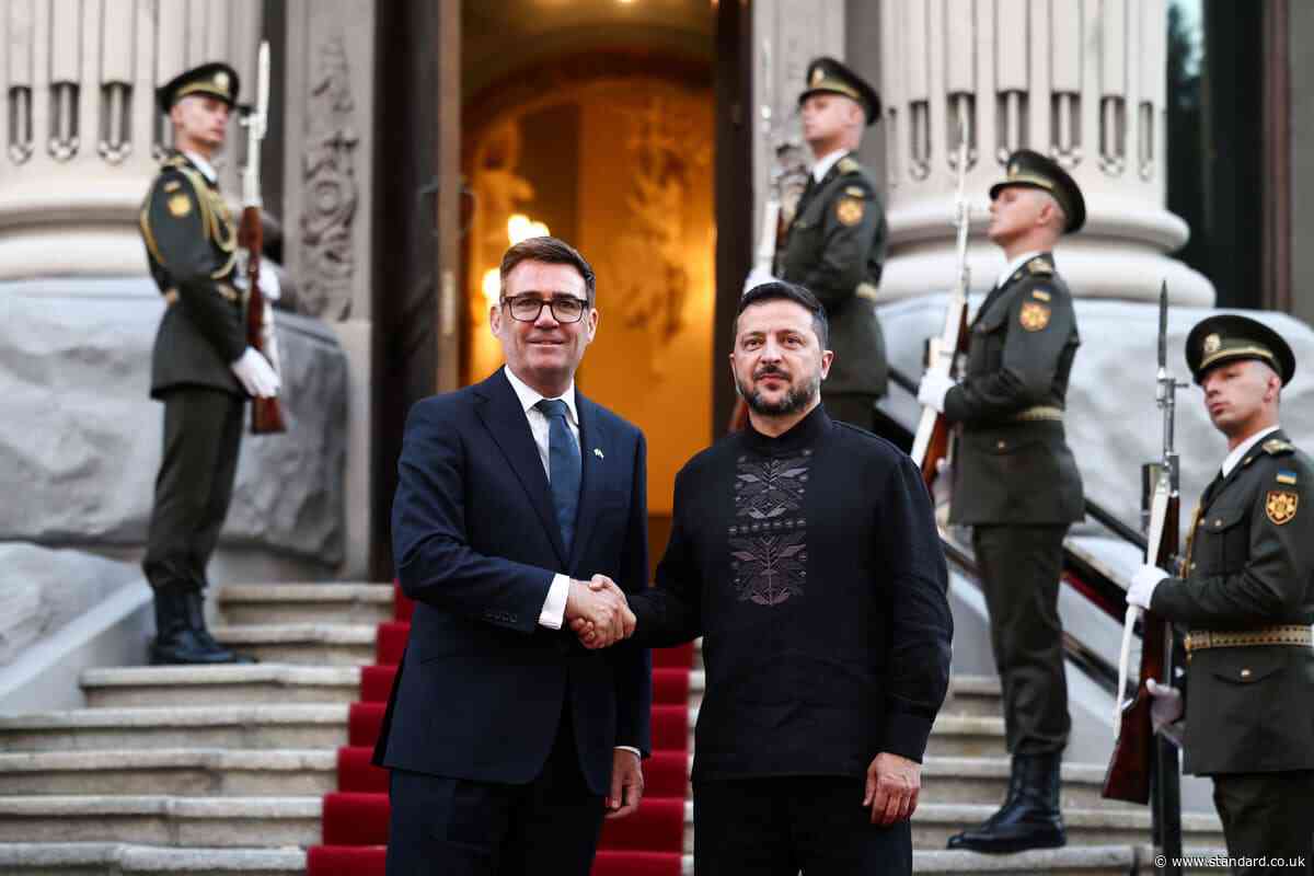 Burnham says he is planning US trip in September to lobby for Ukraine’s defence