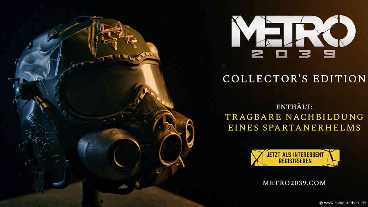 Metro 2039: Limitierte Collector's Edition mit tragbarem Spartanerhelm