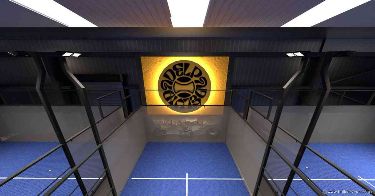 First look at Hull padel and wellness centre set to open soon