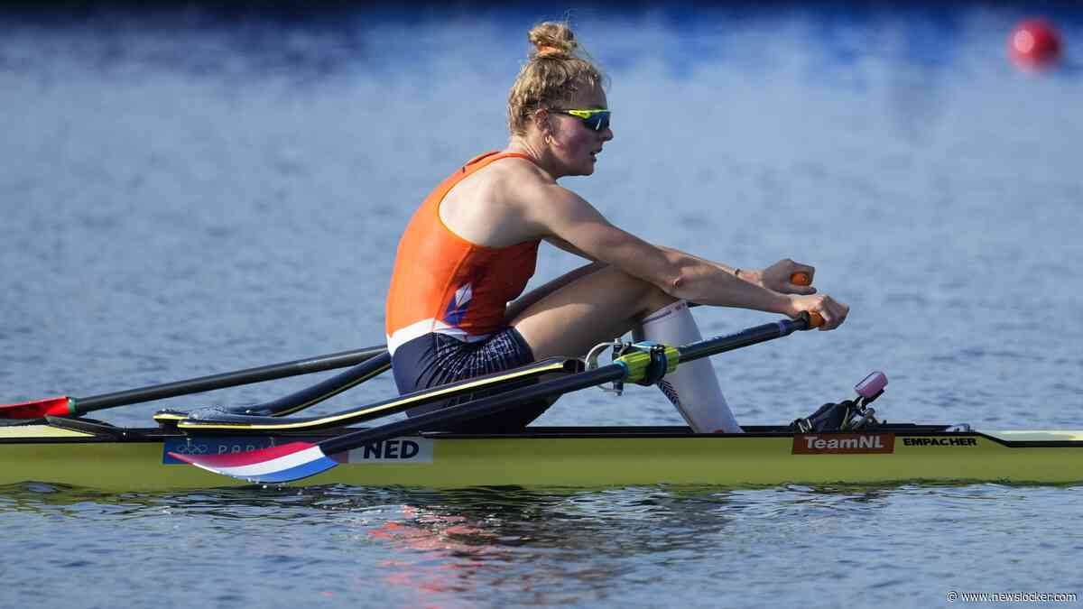 Karolien Florijn vaart op WK roeien haar eigen koers met privécoach Willem-Jan de Widt: ’Het is een beetje een ongemakkelijke situatie’