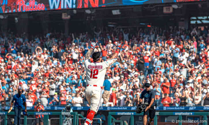 Phillies react to Kyle Schwarber’s ‘unbelievable’ walk-off home run over batter’s eye: ‘A plane taking off’