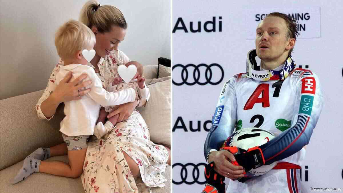 Seltene Komplikationen bei Geburt des Babys: Ski-Star mit großer Angst um Ehefrau