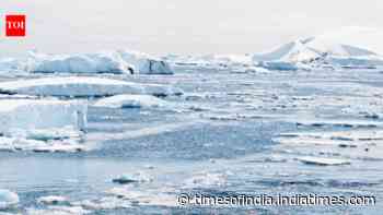 NASA satellites revealed 14 active water areas beneath Antarctica; one lake drained 2 cubic km in 3 years