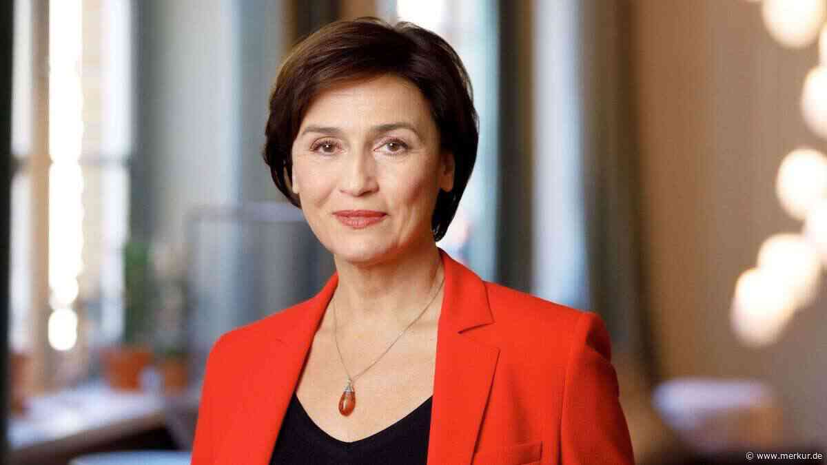 So sah Sandra Maischberger in ihrem ersten Polit-Talk vor 35 Jahren aus