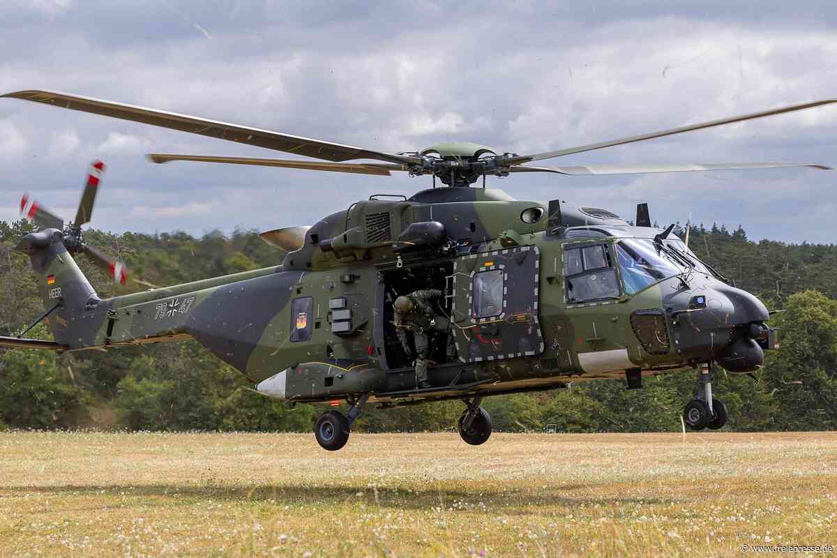 Deshalb landen künftig regelmäßig Bundeswehr-Hubschrauber in Dresden
