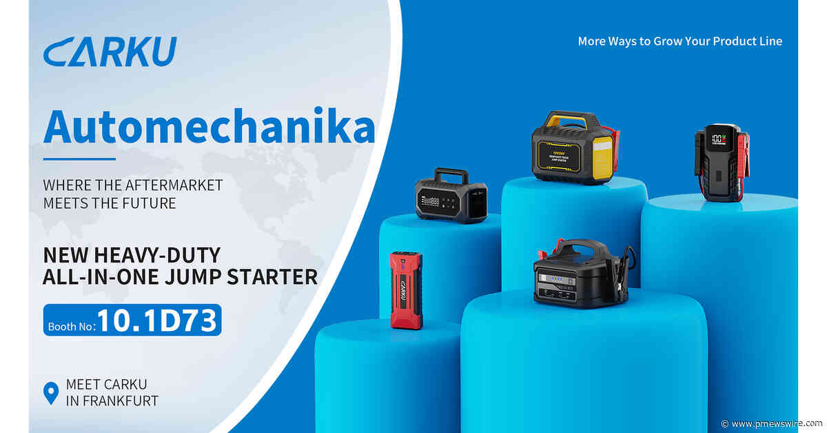 El fabricante de arrancadores de batería CARKU expande en Europa la tecnología Na+ de última generación