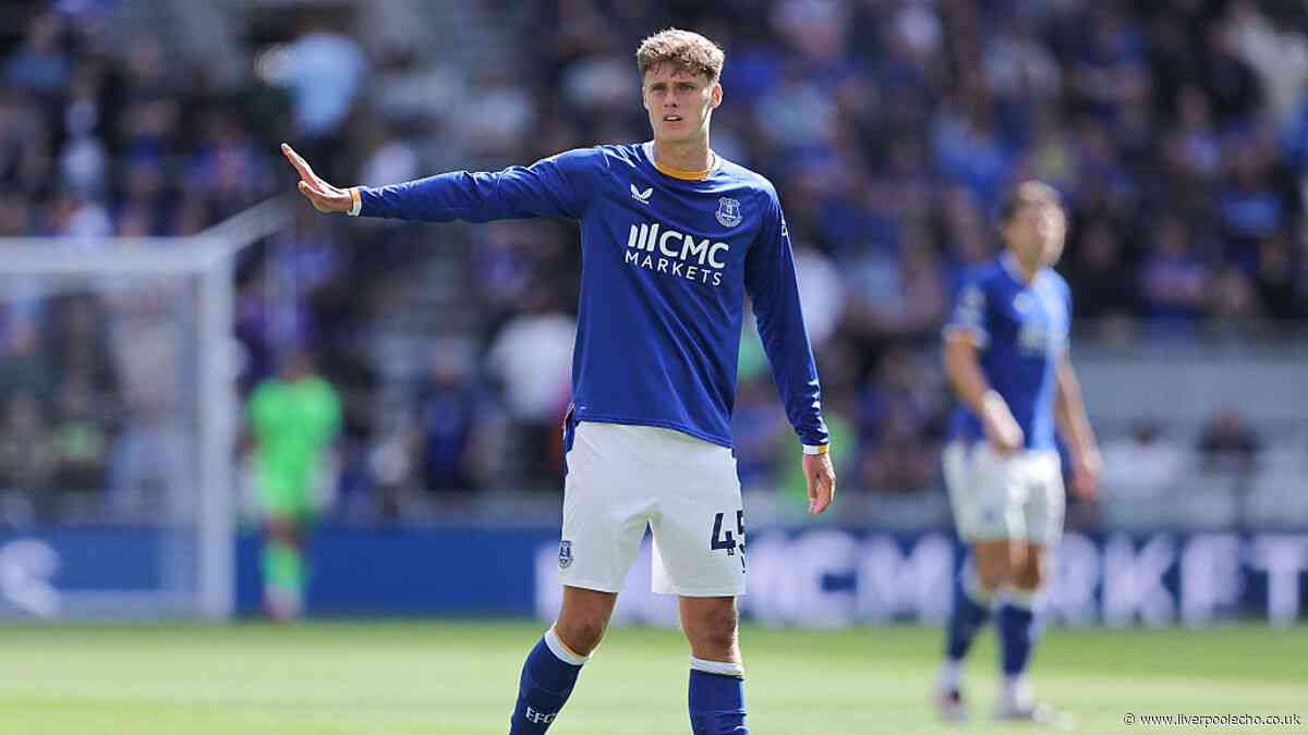 Harrison Armstrong makes Everton future admission as he details David Moyes tactical talks