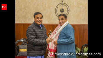 Assam: CM Himanta meets Nitin Gadkari, seeks flood-resilient highways, restoration of damaged roads