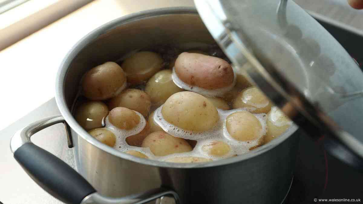 Simple water method to boil potatoes so they're 'creamy' and don't fall apart