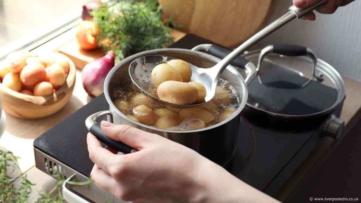 Simple task that keeps boiled potatoes 'creamy' and stops them falling apart