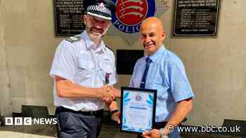 Police honour bravery of amusement arcade staff