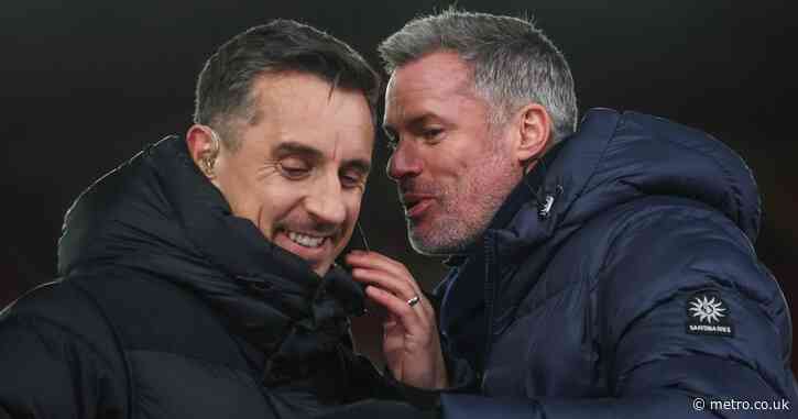 Gary Neville and Jamie Carragher reveal their Premier League top-four predictions