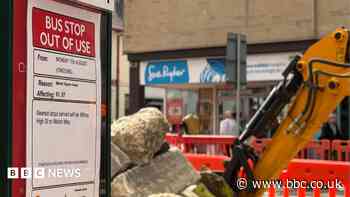 High street's temporary bus stops lead to confusion