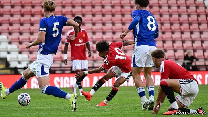 Gabriel, 15, on target on Man Utd PL2 bow