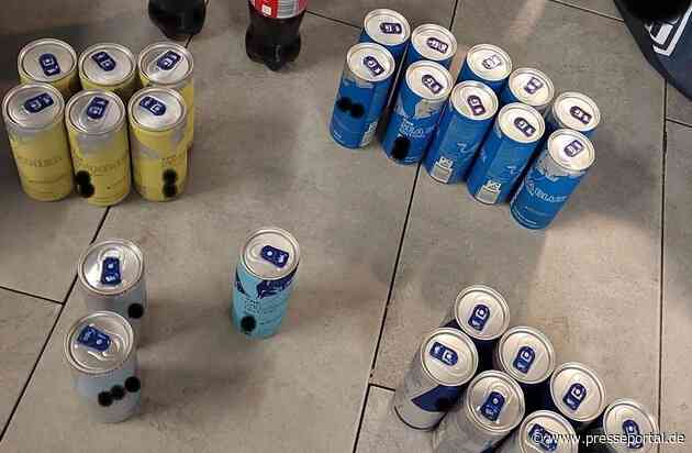 BPOL-HH: Mann entwendet 30 Energy-Getränke und versucht nach Entlassung direkt wieder zu stehlen - Ingewahrsamnahme durch Bundespolizei