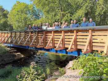 Schwarze Brücke nach Neubau eingeweiht