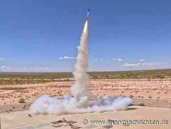 Härtetest bei Mach 5,5: Cadoux - premiumHPA besteht Hyperschalltest in US-Rakete