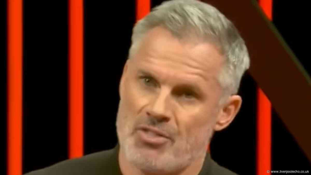 Jamie Carragher tells Andoni Iraola 'it's not working' and begs for Liverpool transfer on TV