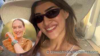 'Wearing less clothes...': After Kangana, Suzanne Bernert react to Kriti Sanon’s ad row