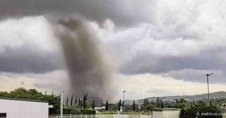 Tornado tears through French village leaving 41 injured and hundreds of homes damaged