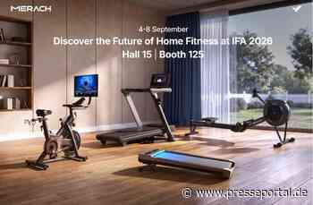 Merach auf der IFA Berlin 2026: Die neue Generation Home-Fitness und eine Innovation für den Gelenkschutz
